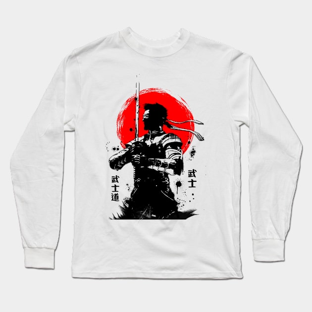 The Samurai II (I) Long Sleeve T-Shirt by NoMans